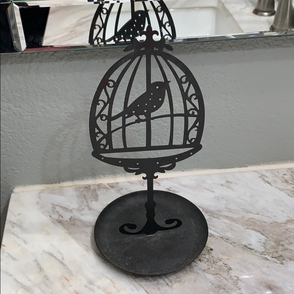 Jewelry Bird Cage Holder